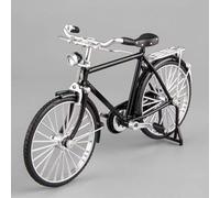 LQQDREX Alloy Mini Retro Classical Bike Toy, Retro Bicycle Model, 1:10 Mini Bike Desktop Crafts Figurines, Desk Accessories Toy Finger Bike for Collections Home Living Room Bar Coffee Ornaments