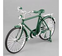 LQQDREX Alloy Mini Retro Classical Bike Toy, Retro Bicycle Model, 1:10 Mini Bike Desktop Crafts Figurines, Desk Accessories Toy Finger Bike for Collections Home Living Room Bar Coffee Ornaments