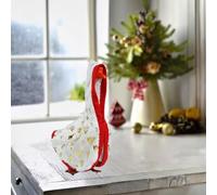 LQQDREX Christmas Front Porch Goose Outfits, 23 Inch Porch Goose Outfit, Christmas Costume for Cement/Plastic Lawn Geese