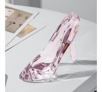 LQQDREX Glass Slipper Crystal High Heels Ornament, Acrylic High Heels Shoes Figurine Princess Slipper Decoration, Womens HighHeels for Birthday, Weddings Valentine's Gifts for Girlfriends Ornaments