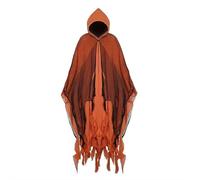 LQQDREX Halloween Hooded Cloak, Scary Halloween Costumes, Medieval Renaissance Wizard Cloak Reaper Cosplay Cape Costume