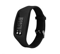 LQQDREX Pedometer Watch Fitness Watch, Fitness Tracker Watch, Silicone Pedometer Accurate Step Counter, LCD Display Pedometer Watch Smart Bracelet Watch, for Walking Running
