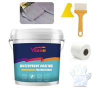 LQQDREX Polyurethane Waterproofing and Leakage Repairing Eco-Friendly Coating, 1000g Polyurethane Coating,Basement Foundation Repair, Super Strong Bonding Waterproof Anti-Leakage Agent
