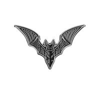LQQDREX Vampire-Bat Brooch Pin, Enamel Bat Brooch Jewelry Badge Pins, Cartoon Brooch Badge Pins, Halloween Animal Lapel Pin Badge Accessory for Women Men
