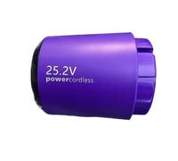 LQQJSQTW 2500mAh 25.2V Removable Battery，Compatible For JASHEN ，JS-AV02A02 Handheld Vacuum Cleaner Battery(Purple)