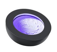 LQQYJSM Mini Kinetic Art,Drift Magnetic Moving Sand Art Table,7-Color Light & 19 Patterns,Smart App Control, Modern Sand Art for Relaxation & Mindfulness, Home & Office Calm Décor