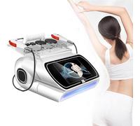 LQQYJSM Portable Tecar Therapy Device for Body Pain, Ret Cet Diathermy Body Sliming Machine, 448k Skin Tightening Machine,Effectively Manage and Relieve Fatigue with Touch Screen