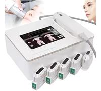 LQQYJSM Professional 7D HIFU Device for Face and Body Lifting - 5 Adjustable Depths (1.5-13 mm), Face Neck Lifting Anti-Aging Wrinkle Removal Skin Beauty Machine for Salon and Home 5heads