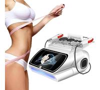 LQQYJSM Tecar Therapy Machine, 448KHz Portable Weight Loss Diathermy Machine, Skin Care Machine Tightening Machine, Ret Cet Diathermy Body Sliming Machine for Body Cellulite Fat