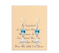 LQRI Airplane Drop Dangle Earring Flight Attendant Gift Future Pilot Gift Fly Safe Aviation Gifts Traveling Jewelry