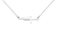 LQRI Rings Movie Inspired Gifts Wanderer's Journey Sword Adventure Charm Necklace Movie Novel Fan Merch Book Lovers Gifts, S, Stainless Steel, stainless steel