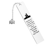 LQRI Witch Musical Inspired Bookmark Musical Lover Gift Whatever Way Our Stories End Gift Musical Merch (Whatever Way Our Stories End)