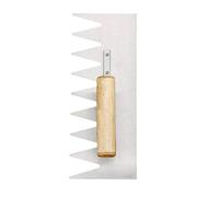LQSSA Putty Scraper, Spackle Tool, Plastic Putty Scraper, Scraper Tool, Putty Scraper/Left Large Tooth