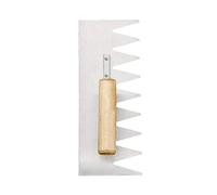 LQSSA Putty Scraper, Spackle Tool, Plastic Putty Scraper, Scraper Tool, Putty Scraper/Right Large Tooth