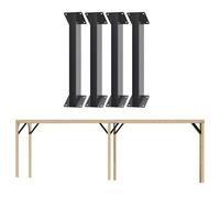 LQSYBHD 45-Degree Angle Bracket,Corner Support Structure,Inside Joint Bracket Angle Bracket For Gazebos Cabins Flower Stands Wooden Pillars,DIY Kit Carbon Steel(Size:4PCS)