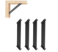 LQSYBHD 45 Degree Angle Support Bracket Inside Mount 45-Degree Angle Bracket 45-Degree Angle Corner Braces Inside Joint Bracket for Post and Beam Wood(Color:4pack)
