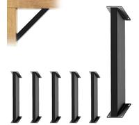 LQSYBHD 45 Degree Angle Support Brackets Pergola Kit Heavy Duty Connector Wood Post and Beam Angle Support Brackets for Gazebos Treehouses Cabins and Patios(Size:6pcs)