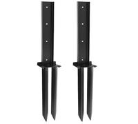 LQSYBHD Adjustable Fence Post Repair Kit Quick Fix Rotted Tilted Broken Leaning Wood Posts Support Easy Solution Fence Post Anchor Fence Post Anchor Stakes(Size:80x12x5cm,Color:2C)