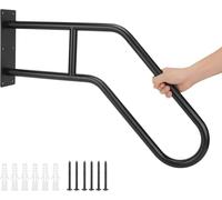 LQSYBHD Handrails for Outdoor Steps, 1-3 Steps Wall Mount Hand Rail, Safety U-Shape Metal Grab Bars, Stair Handrail for Indoor Stairs, Stair Railing Indoor for Pregnant Women, Elderly, Disabled