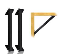 LQSYBHD Heavy Duty Connector Brace Bracket Kit 45 Degree Angle Support Bracket Wood Beam Support for Garden Construction Pergolas Patios Courtyards,Easy DIY Installation(Size:2PCS)