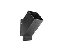 LQSYBHD Pergola Bracket 45 Degree Angle Support Bracket with Drainage Holes Heavy Duty Connector Brace Bracket Kit for Strong of Gazebos Pergolas Corner Bracket(Size:1pcs)