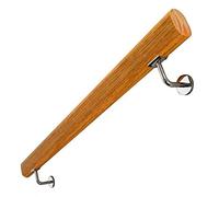 LQSYBHD Wood Handrail for Stairs Indoor Steps,Home Corridor Against Wall Non-Slip Stair Railing,Indoor Villa Construction Loft Stair Railing for Elderly(Size:80cm/2.6ft)