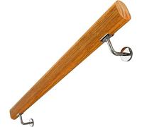 LQSYBHD Wooden Handrail for Elderly Children Stair Banister Kit Wall Mounted Safety Solid Staircase Handrail Anti-Slip Stair Railing for Loft Wood Banister Hand Grab Rail(Size:3.28ft/100cm)