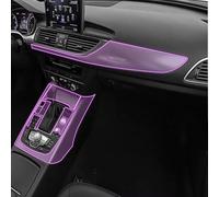 LQUNGE Car Accessories TPU Transparent Protective Film Interior Stickers Center Console Gear Dashboard Door Panel Film,for Audi A6 2012-2018