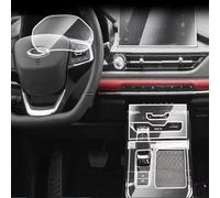 LQUNGE Car Automotive Gearbox Air Panel GPS Navigation Screen Interior TPU Protective Film Anti-Scratch Transparent Film，for Chery TIGGO 4 Pro 2022-2024