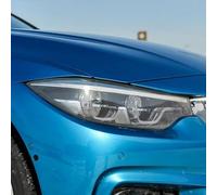 LQUNGE Car Headlight Protective Film Headlamp Restoration Transparent Black TPU Sticker ，for BMW 4 Series F32 F33 F36