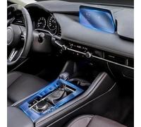 LQUNGE Car Interior Car Door Center Console Gear Navigation Transparent TPU HD Protective Film PPF，for Mazda 3 Axela 2018-2024