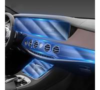 LQUNGE Car Interior Center Console TPU Protective Film,for Benz Class-S W221 W222 S350 S450 2014-2020