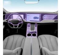 LQUNGE Car Interior Center Console Transparent TPU Paint Protective Film Anti Scratch Sticker LCD Scree PPF for Enovate ME7 2021-2023