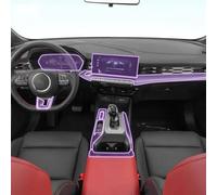 LQUNGE Car Interior Center Console Transparent TPU Paint Protective Film Anti Scratch Sticker LCD Screen PPF Film,for MG 5 2020-2023