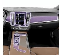 LQUNGE Car Interior Center Console Transparent TPU Paint Protective Film Anti Scratch Sticker LCD Screen PPF,for Volvo V90 2017-2024