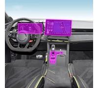 LQUNGE Car interior Center console transparent TPU protective film Anti scratch sticker LCD screen PPF,For LynkCo 03 2023-2024