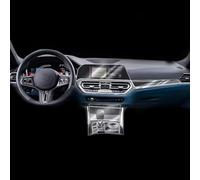 LQUNGE Car Interior Central Console Gear Dashboard Navigation TPU Transparent Protective Film for BMW M4 G82 G83 2021-2025