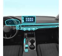 LQUNGE Car Interior Film Dashboard Piano Board Shift Center Console Anti-Scratch Transparent TPU PPF Accessories for Honda Civic 2021-2023 Style A for RHD
