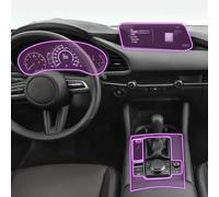 LQUNGE Car Interior Film Dashboard Piano Board Shift Center Console Anti-Scratch Transparent TPU PPF Film,for Mazda 3 Axela 2018-2023