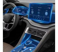 LQUNGE Car Interior Film Navigation Gear Panel Center Console Cover Anti-Scratch TPU Protective Film, for BYD Song Plus DMI EV 2021-2022-12.8 inches