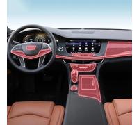 LQUNGE Car interior gearbox panel TPU protective film screen anti scratch repair refit ，For Cadillac CT6 2018-2023