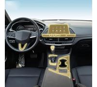 LQUNGE Car Interior PPF Paint Protection Film Console Scratch Transparent TPU Film for Cadillac CT4 2019-2023