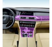 LQUNGE car Interior Transmission Panel TPU Protective Film Center Console Scratch Resistant PPF， for BMW F01 F02 F03 Series 7
