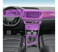 LQUNGE car Interior Transmission Panel TPU Protective Film Center Console Scratch Resistant PPF， for Volkswagen Tarek/Tharu 19-2022