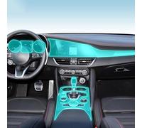 LQUNGE Car Navigation GPS Screen Protector Invisible Transparent Film TPU Interior Film，For Alfa Romeo Giulai 2022-2024