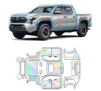 LQUNGE for Toyota Tacoma 2024-2026 TPU PPF Paint Protective Film Custom Fit Clear Coating Paint Protection Film Scratch Resistant & Self Healing Armor Shield Guard Finishing Accessories for Rear Trunk