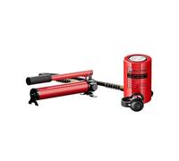LQVAIPT 10T Hydraulic jack, hydraulic cylinder jack, manual hydraulic pump with CP-700, jack kit, lifting cylinder with automatic retraction