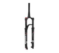 LQVAIPT 26 27.5 29 Inch Magnesium Alloy Bike Fork Rebound Adjustment,1~1/8inch*220mm Straight/Tapered Tube,9mm QR*100mm,Disc Brake,Mountain Bike Suspension Forks(Black/Tapered - Manual,29)