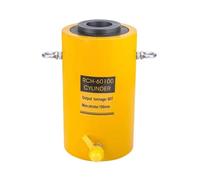 LQVAIPT Automatic RetractionHydraulic Cylinders Jacks, Lifting Cylinders That Can Be Pushed Or Pulled, 4in/100mm Stroke(60T/132277lb-4in Stroke)