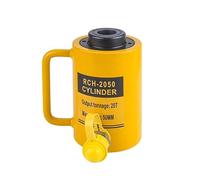 LQVAIPT Automatic RetractionHydraulic Cylinders Jacks, Lifting Cylinders That Can Be Pushed Or Pulled, 4in/100mm Stroke(20T/44092lb-2in Stroke)